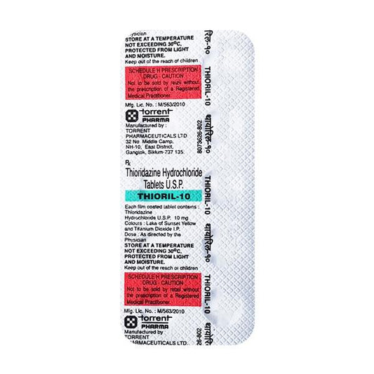 Thioril 10mg Tablet 10'S - Global Surgicals