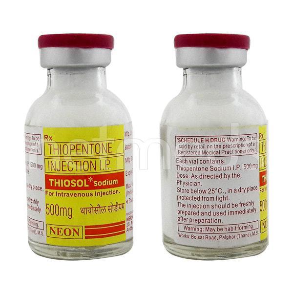 Thiosol 500mg Injection 1's - Global Surgicals
