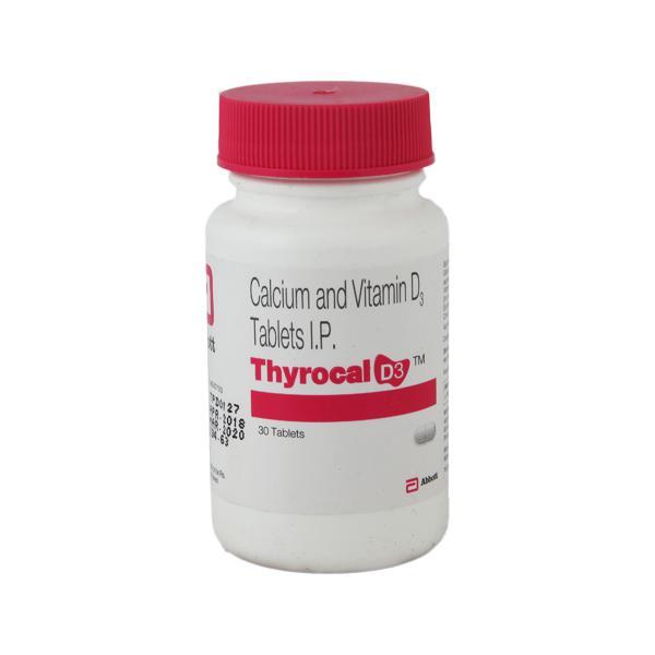 Thyrocal D3 Tablet 30'S - Global Surgicals