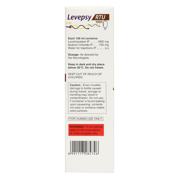 LEVEPSY RTU 1000 Infusion 100ml