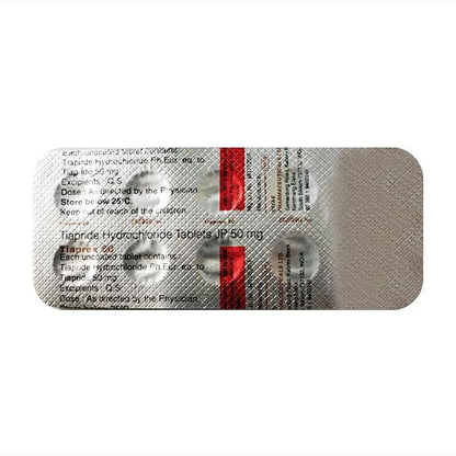 Tiaprex 50mg Tablet 10'S - Global Surgicals