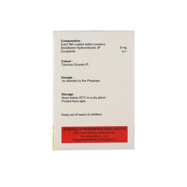 BENIFLO 8mg Tablet 15's