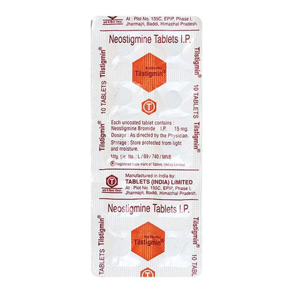 Tilstigmin 15mg Tablet 10'S - Global Surgicals