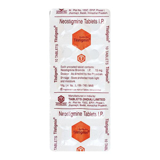 Tilstigmin 15mg Tablet 10'S - Global Surgicals