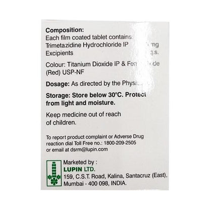 TIMZID MR Tablet 15's - Global Surgicals