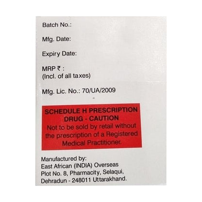 TIMZID MR Tablet 15's - Global Surgicals