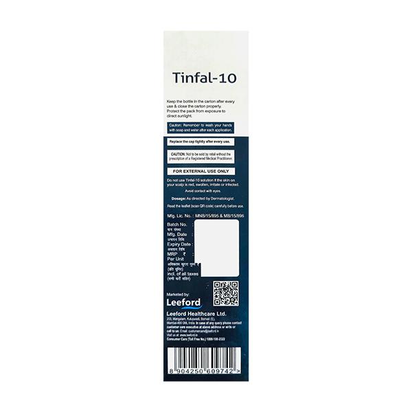TINFAL 10% Topical Solution 60ml - Global Surgicals