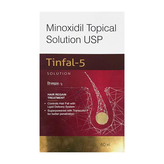 TINFAL 5% Topical Solution 60ml - Global Surgicals
