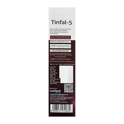 TINFAL 5% Topical Solution 60ml - Global Surgicals