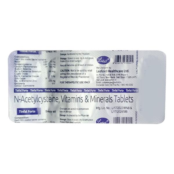 Tinfal Forte Tablet 10'S - Global Surgicals