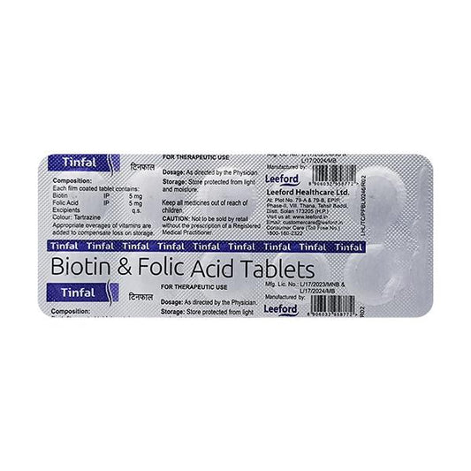 Tinfal Tablet 10'S - Global Surgicals