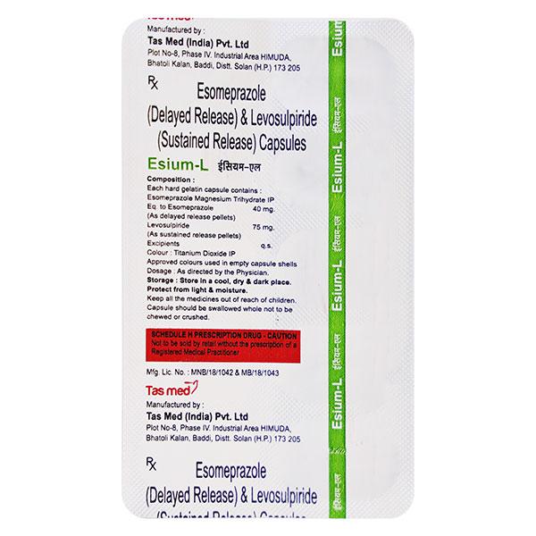 ESIUM L Capsule 10's