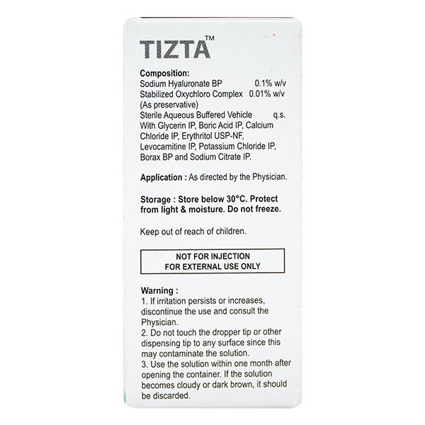 TIZTA Eye Drops 5ml - Global Surgicals