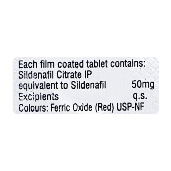 Caverta 50mg Tablet 4'S