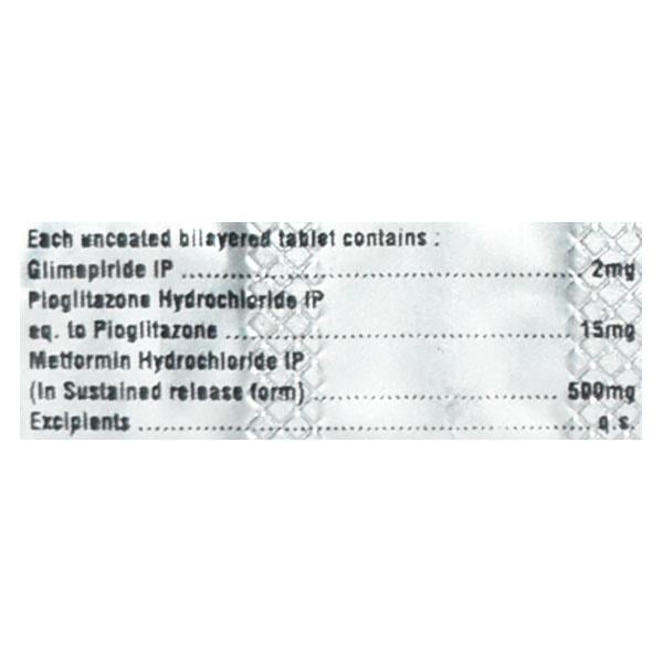 AMANZA MP 2mg Tablet 10's