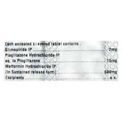 AMANZA MP 2mg Tablet 10's