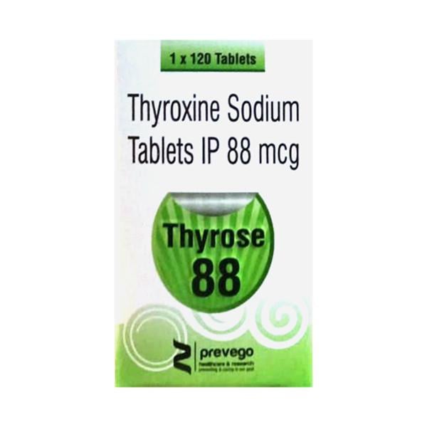 THYROSE 88 Tablet 120's
