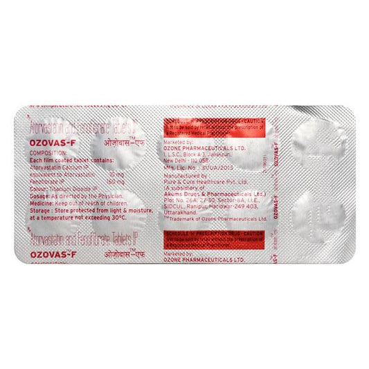 Ozovas F Tablet 10'S