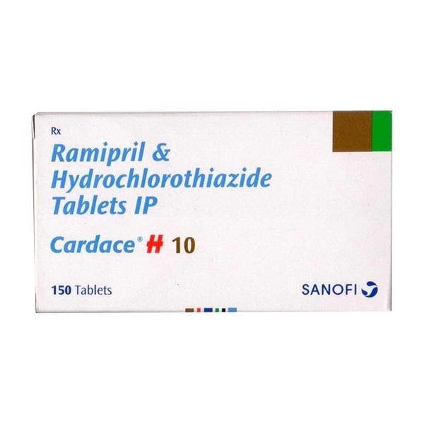 CARDACE H 10 Tablet 15's