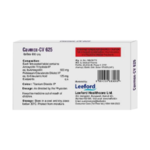 CAVMOX CV 625 Tablet 10's