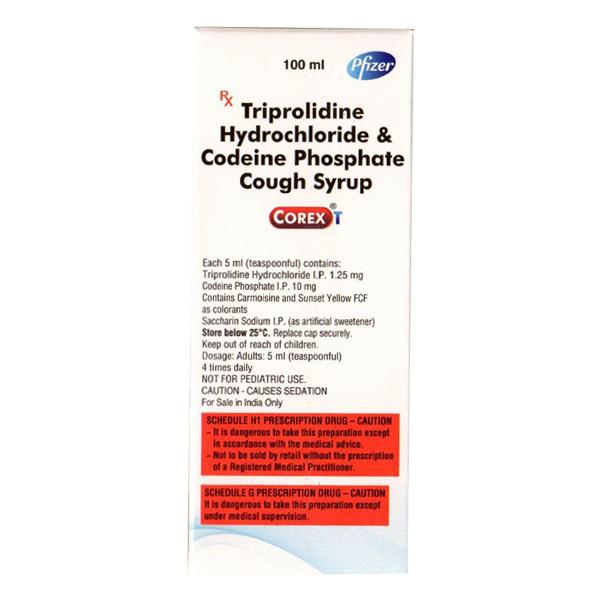 Corex T Sugar Free Cough Syrup 100ml