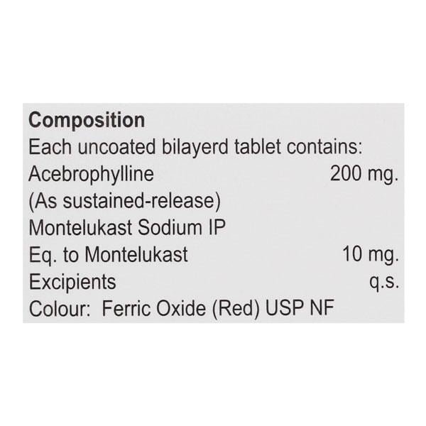 MONTEVAC AB 200 Tablet 10's