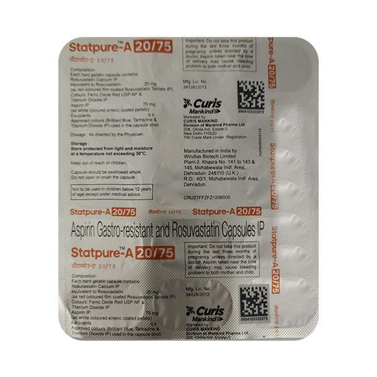 STATPURE A 20/75 Capsule 15's