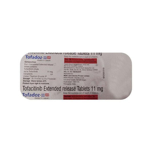 TOFADOZ 11 XR Tablet 10's - Global Surgicals