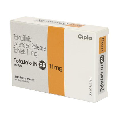 TOFAJAK IN XR 11mg Tablet 10's - Global Surgicals