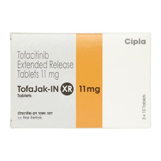 TOFAJAK IN XR 11mg Tablet 10's - Global Surgicals