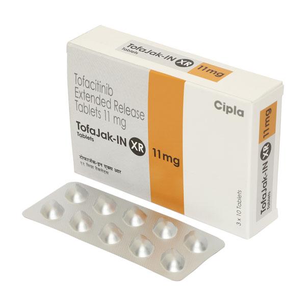 TOFAJAK IN XR 11mg Tablet 10's - Global Surgicals