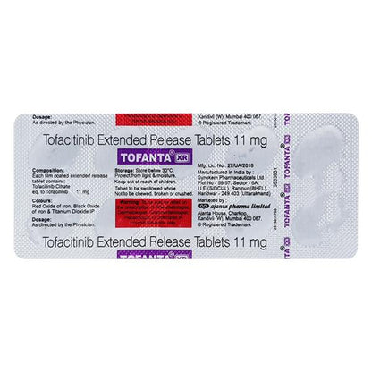 TOFANTA XR 11 Tablet 10's - Global Surgicals