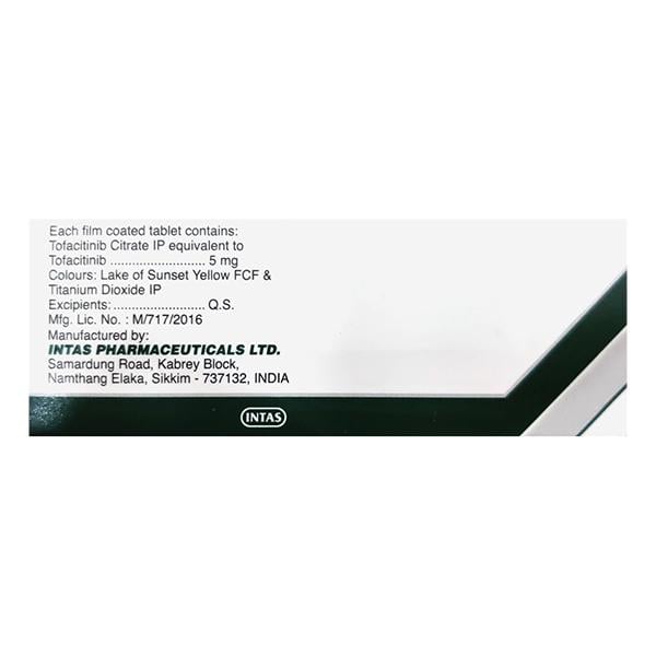 TOFATAS 5mg Tablet 14's - Global Surgicals