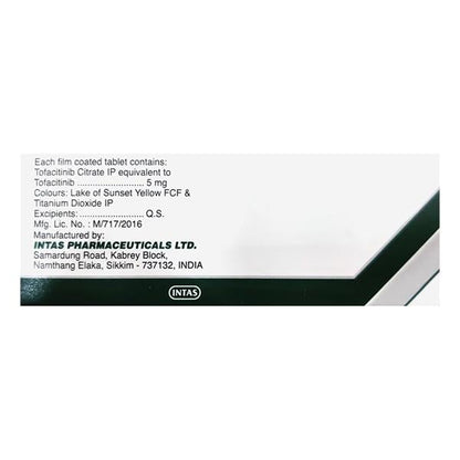 TOFATAS 5mg Tablet 14's - Global Surgicals
