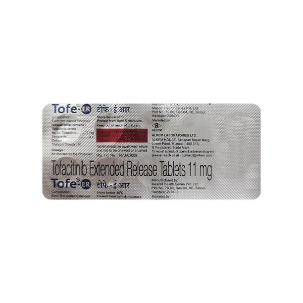 TOFE ER Tablet 10's - Global Surgicals