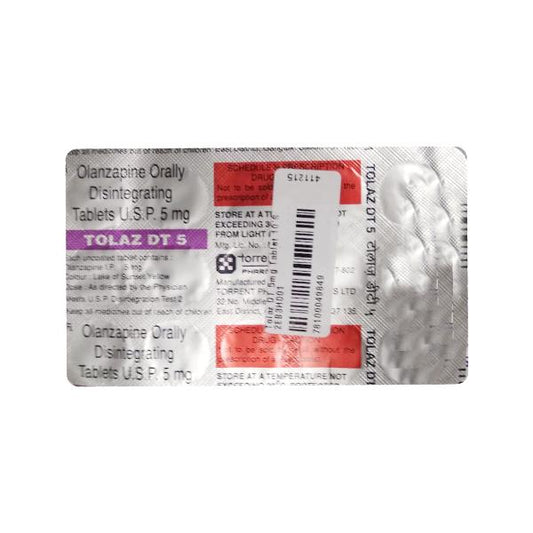 TOLAZ DT 5 Tablet 15's - Global Surgicals