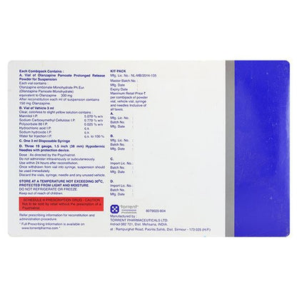 Tolaz LA 300mg Injection 1'S - Global Surgicals