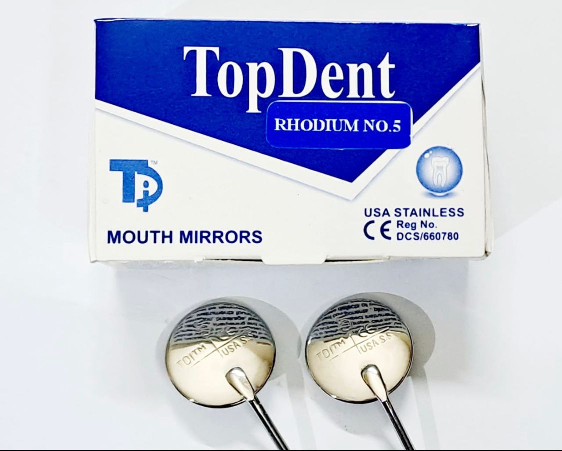 Topdent Plain Mouth Mirror - Global Surgicals