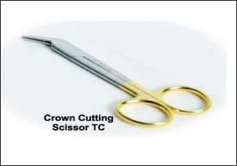 Topdent TC Surgical Scissors - Global Surgicals