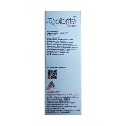 TOPIBRITE Cream 25gm - Global Surgicals