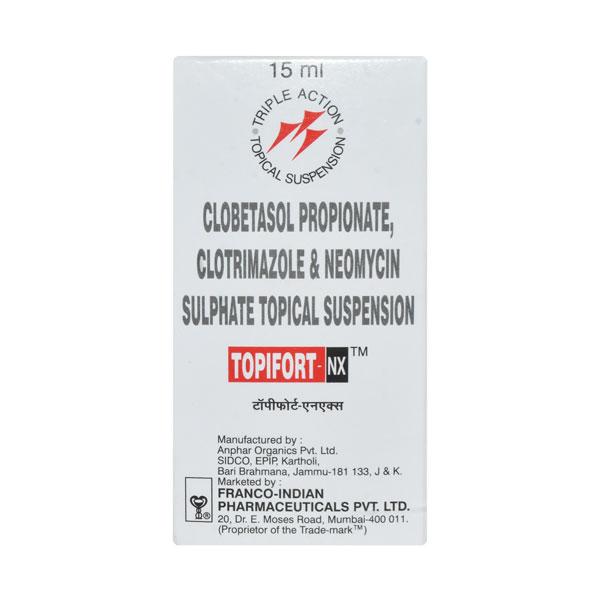 Topifort NX Suspension 15ml - Global Surgicals