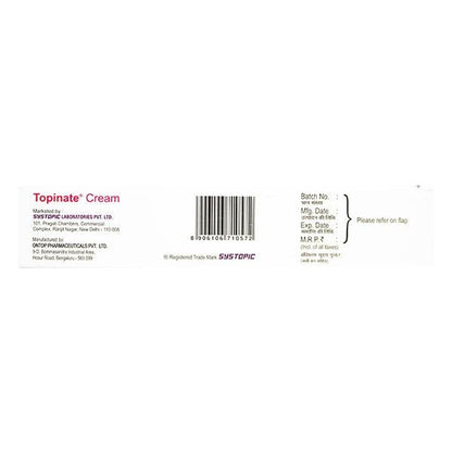 Topinate Cream 30gm - Global Surgicals