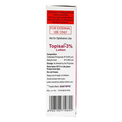 Topisal 3% Lotion 30ml - Global Surgicals