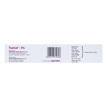 Topisal 3% Ointment 30gm - Global Surgicals