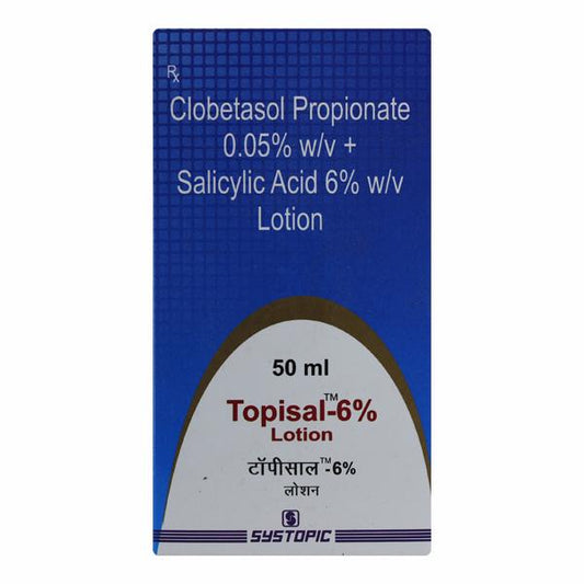 TOPISAL 6% Lotion 50ml - Global Surgicals