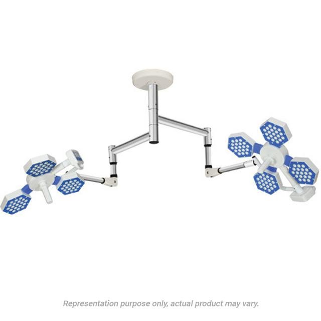 Toplux Crystal 5 Single Dome OT Light - Global Surgicals