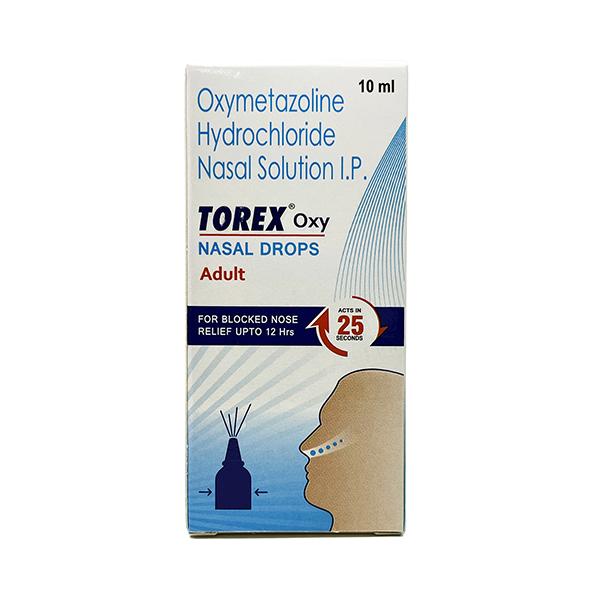 TOREX OXY Adult Nasal Drops 10ml - Global Surgicals