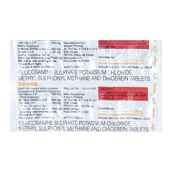 Tovok Tablet 10'S - Global Surgicals