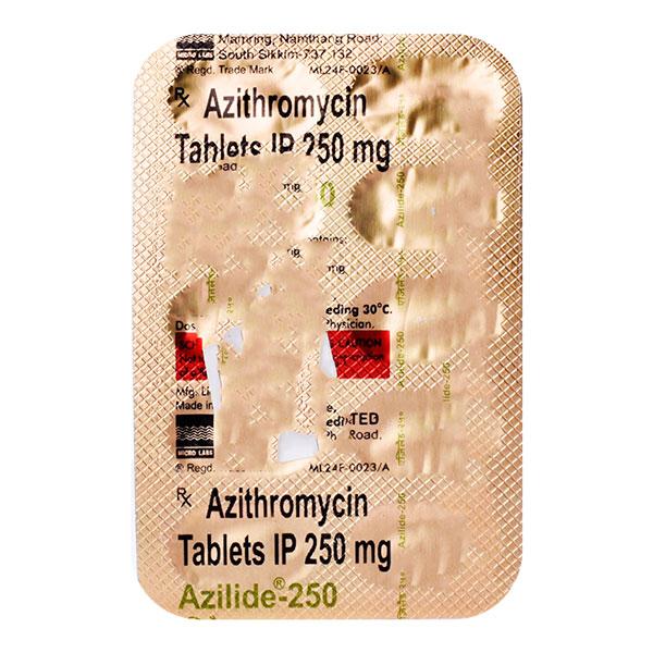 Azilide 250Mg Tablet 10's