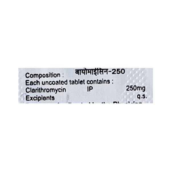 BIOMYCIN 250 Tablet 4's
